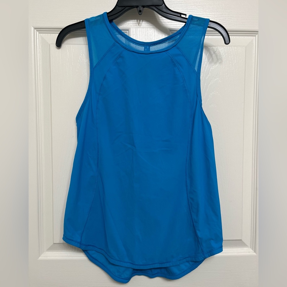 lululemon athletica Vibrant Blue Tank Top,size 4